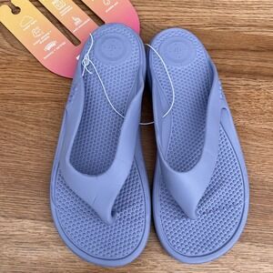 Totes Solbounce Flip Flops Sandals Women's Size 11 Periwinkle NEW